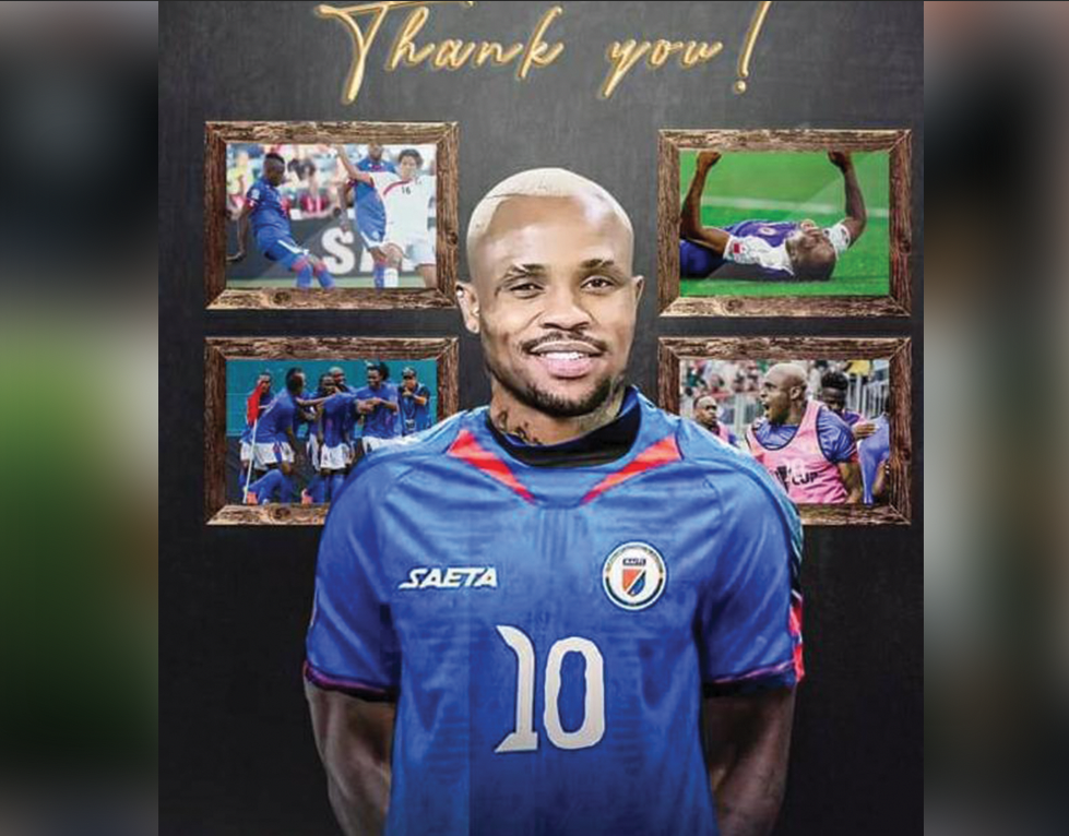 Donald Guerrier annonce sa retraite internationale